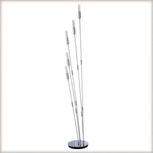 Paulmann Stehleuchte Reed  5x10 Watt Chrom matt
