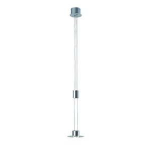 Sompex Zugpendel GLIDER 4W LED Metall Chrom/Glas
