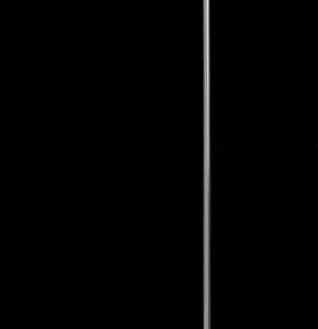 Sompex Stehleuchte Spirit Metall chrom / Glas opal