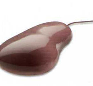 ESPRIT Tischleuchte Drop Glas groß sand 24,5x7,5cm Acrylkabel klar