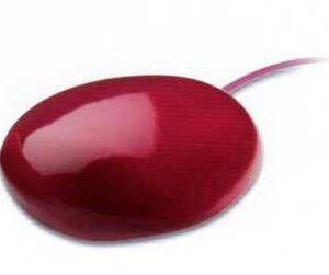 ESPRIT Tischleuchte Drop Glas mittel pink 18x6cm Textilkabel pink