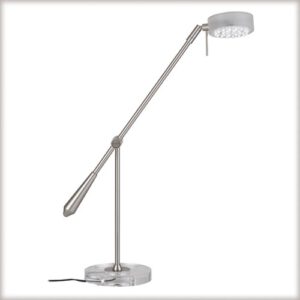 Paulmann Tischleuchte Disc LED 3,7W Acryl/eisen gebürstet