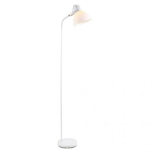 Nordlux CLAYTON Stehleuchte weiß H170, D22,5cm 1x E27