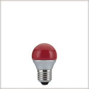 LED Tropfen 0,6W E27 Rot