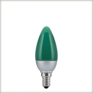 LED Kerze 0,6W E14 Grün