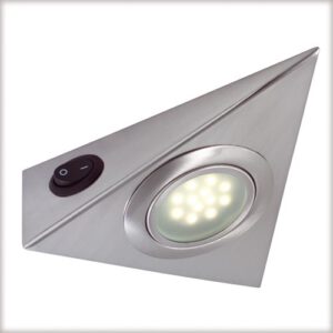 Paulmann Möbel ABL Set 3eck. LED 3x1W 12VA 230/12V Eisen gebürst