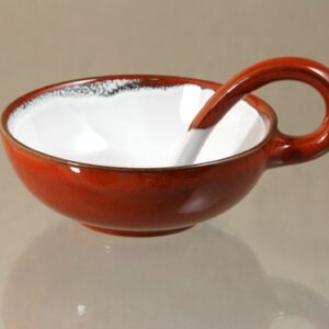 Gramann Keramik Tasse mittel 108/1 Griff innen D:12cm x H:5,5cm, (#Ta 108/1_70)