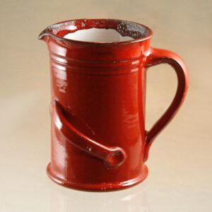 Gramann Krug K115/0 2H D14cm, H20cm, Rot mit 2 Henkeln