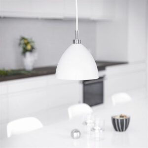 Herstal Mega Dove Pendel Metall Weiß 1xmax.40W E14 mit Baldac