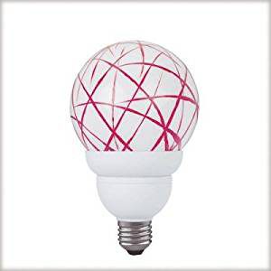 Paulmann ESL Globe 110mm 15=100W 600lm weiß/rot E27