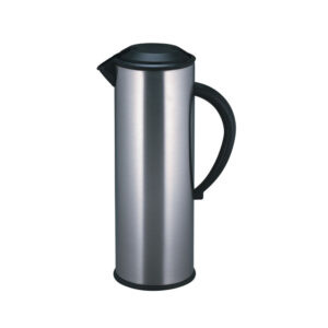 Isolierkanne "Accent" 1l Aluminium, Edelstahl gebürstet/schwarz