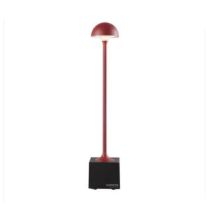 Sompex FLORA Rot/Schwarz Akku-Outdoor-Leuchte Metall 2,3W 247lm