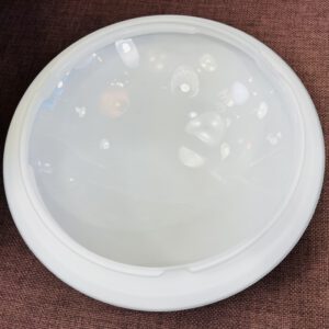 AiLati/Zafferano Ersatzglas für Ceiling BIS BAYONET D:40cm, H:13cm weiß/matt