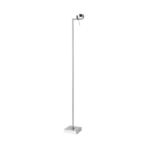 Sompex BLING Stehleuchte 5W LED 399lm Chrom gebürstet/poliert H:130cm mit Dimmerschalter