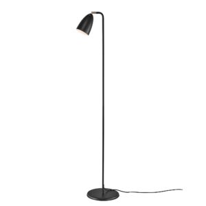 Nordlux NEXUS Stehleuchte 230V GU10 Metall matt schwarz/messing, Schalter am Leuchtenkopf