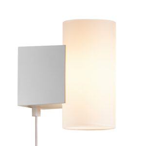 Nordlux MONA Wandleuchte 10W LED Modul 800lm 2700K 3-step dimmbar mit Moodmaker™-Funktion Metall/Glas weiß